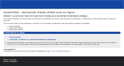 Desktop Screenshot of etat-civil.ville-bobigny.fr