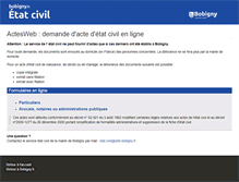 Tablet Screenshot of etat-civil.ville-bobigny.fr